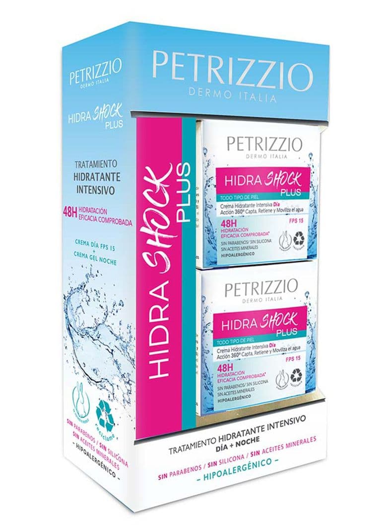 Estuche Petrizzio Cremas Hidratantes Hidrashock Dia-Noche 100 g