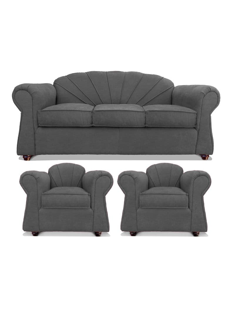 Juego Living Marsella Sofa 3C + 2 Sillones