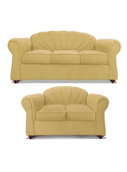 Juego Living Marsella Sofa 3C + Sofa 2C Beige