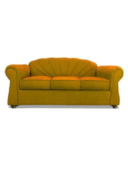 Sofa 3 Cuerpos Marsella Dorado