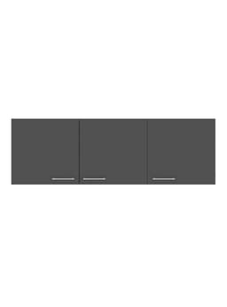 Mueble Aereo Opie Grafito 140 cm Gris