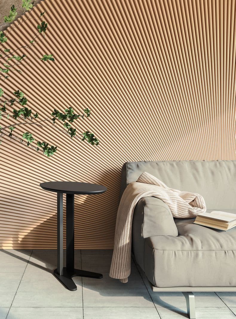 Mesa lateral TB604 40x60 cm Negro