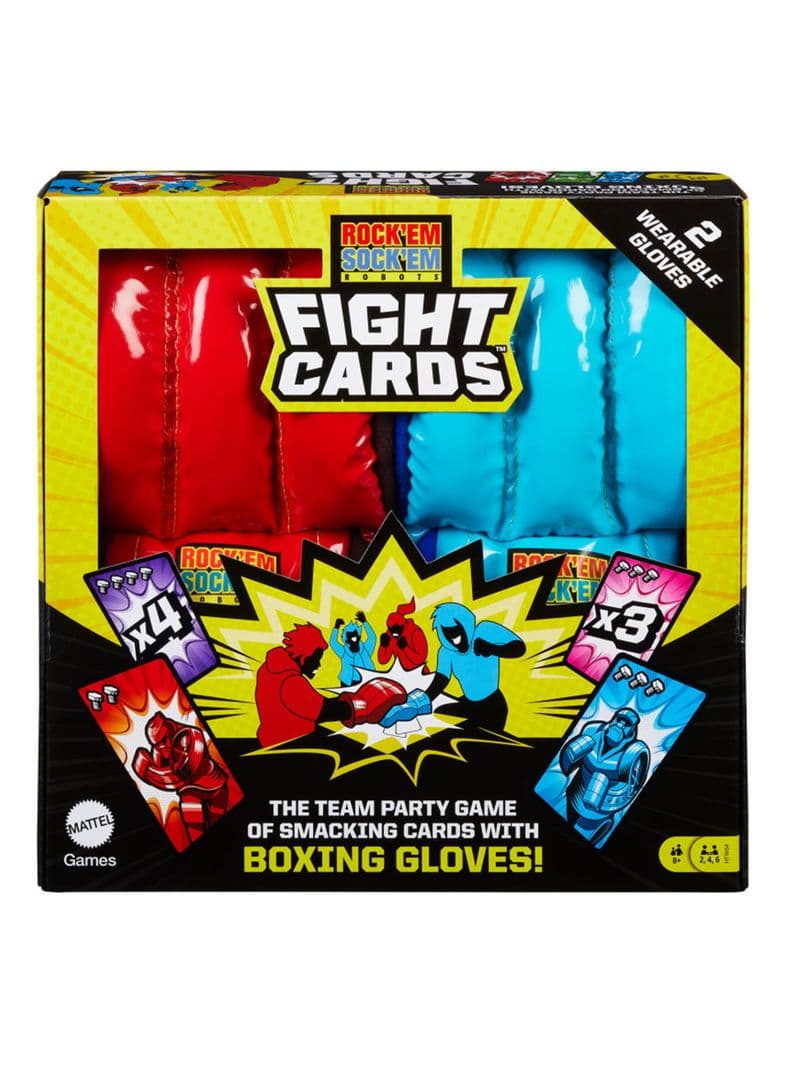 Juego de Mesa para Adultos Rock 'Em Sock 'Em Cartas