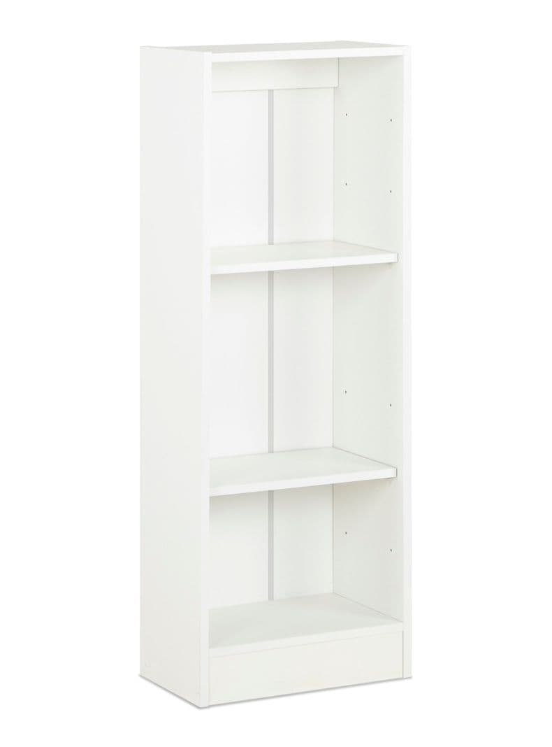 Librero Moscu 2 Repisas Blanco