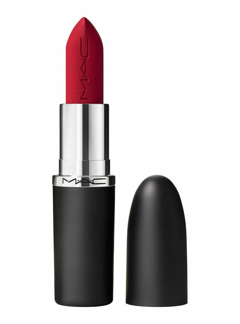 Labial MACximal Silky Matte Lipstick Tono Ruby Woo 3.5g