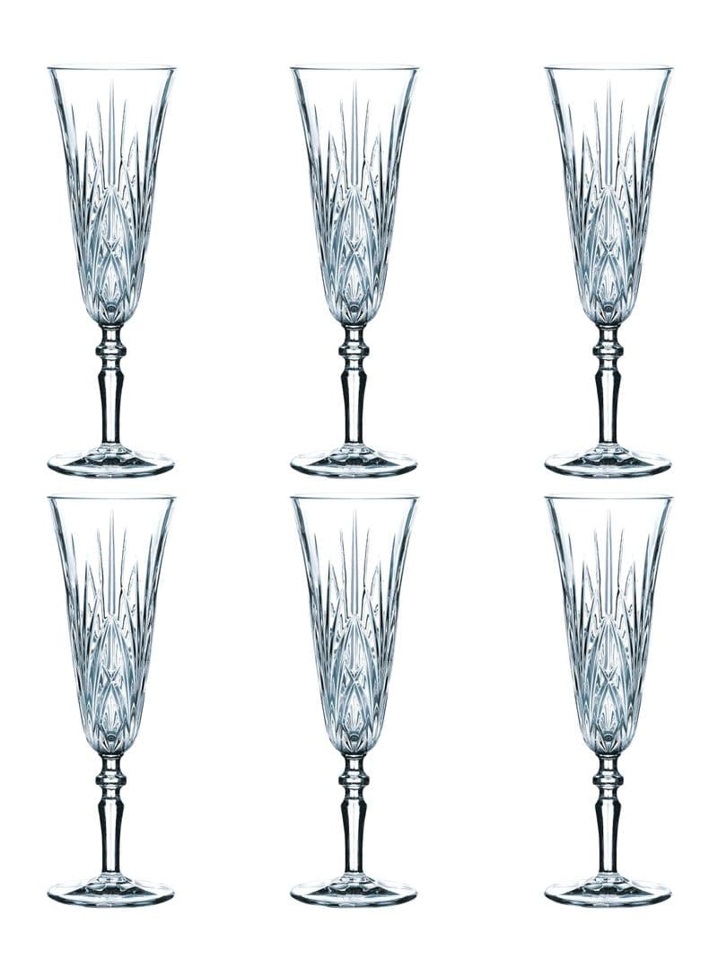 Set 6 Copas Palais Champagne