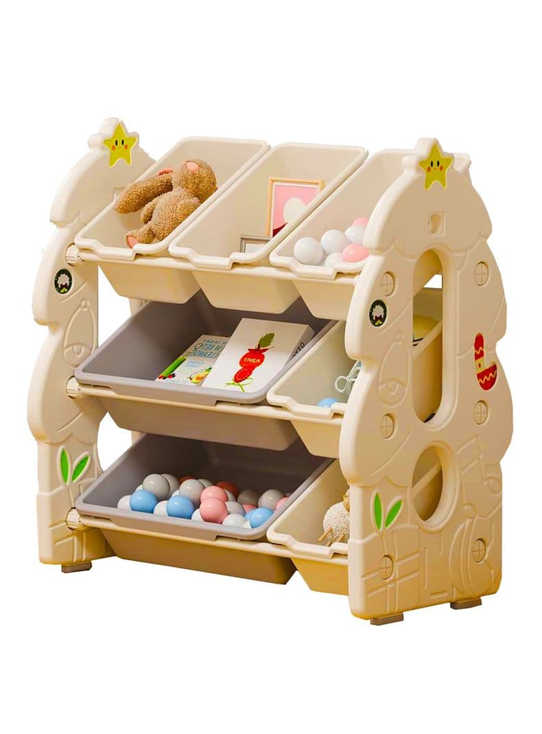 Estante Blanco Sunny 7 Cajas