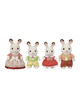 Familia Conejo Chocolate