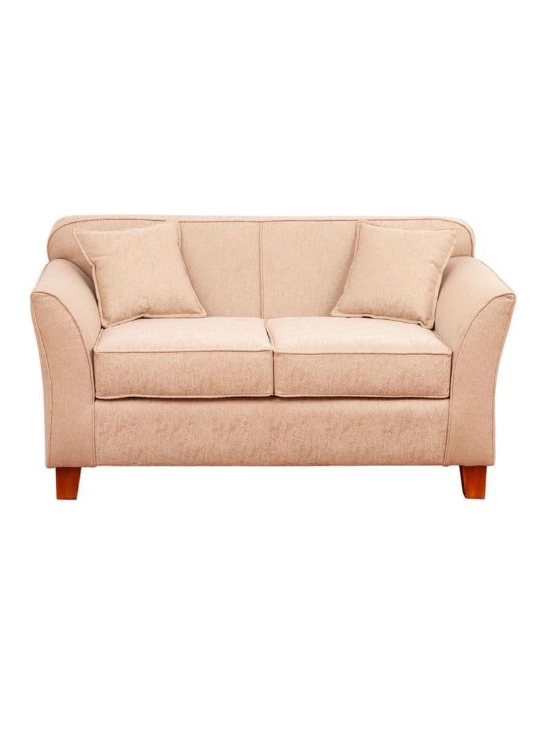 Sofa Lady 2 Cuerpos Lino Sidelli Beige Claro