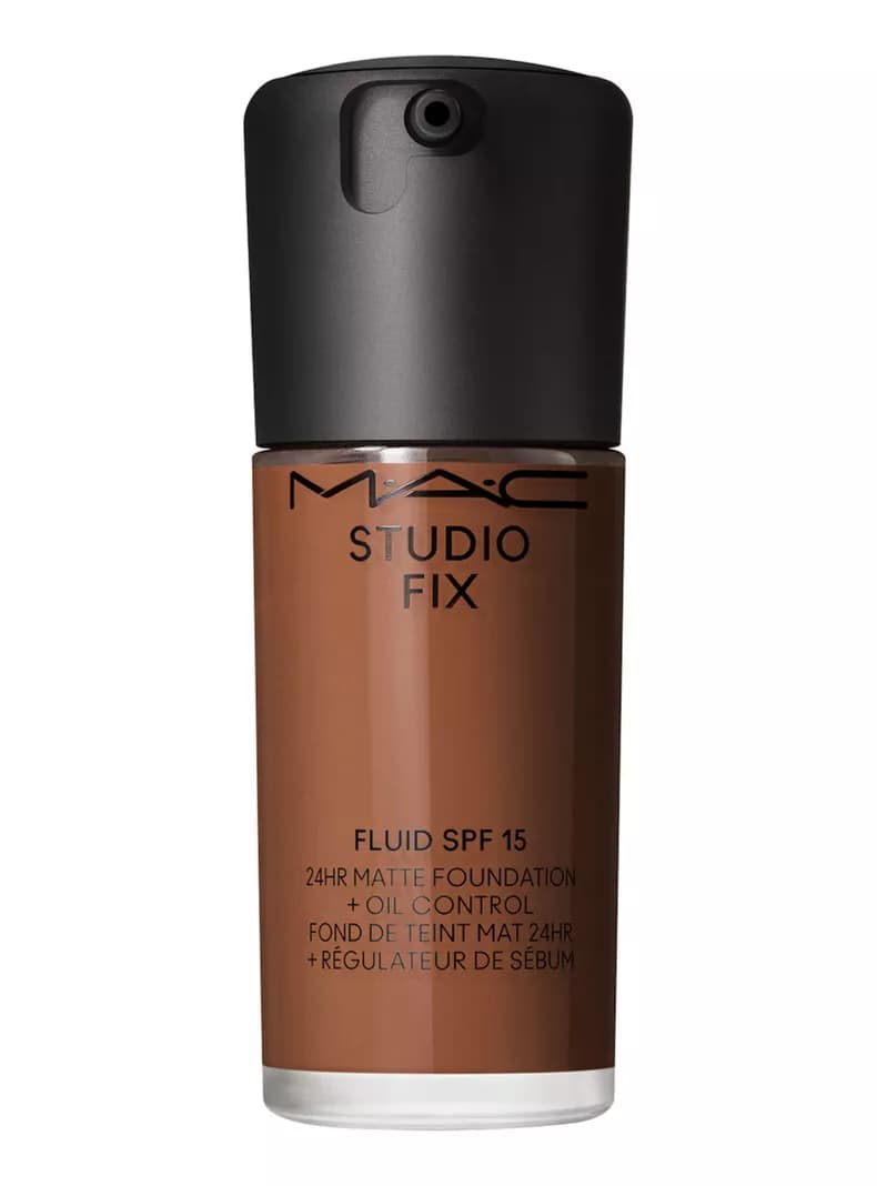 Base de Maquillaje MAC Studio Fix Fluid SPF 15 24HR Matte Foundation NW53