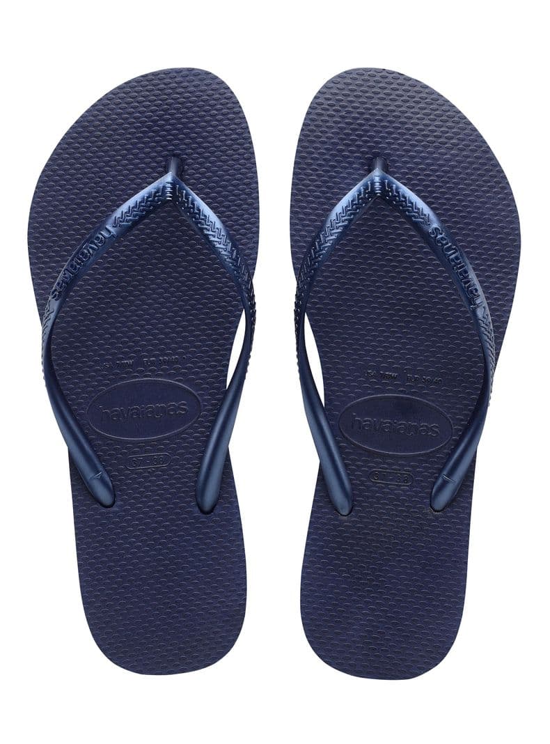 Sandalia Slim Mujer Azul Marino 33-34