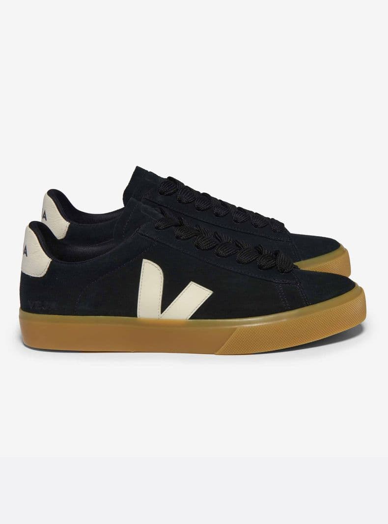 Zapatilla Urbana Cuero Campo Bold Suede Mujer Negro 36