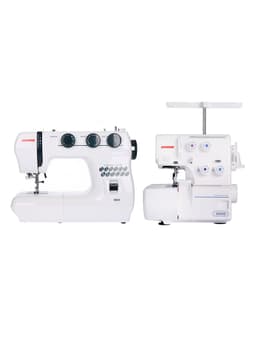 Maquina de Coser 3022 Janome + Overlock 8002D