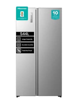 Refrigerador Side by Side No Frost 544 Litros RS3P558NECF Inox