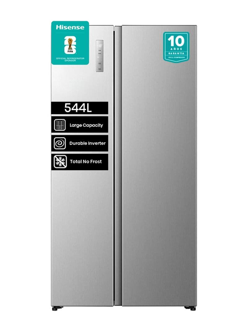 Refrigerador Side by Side No Frost 544 Litros RS3P558NECF Inox