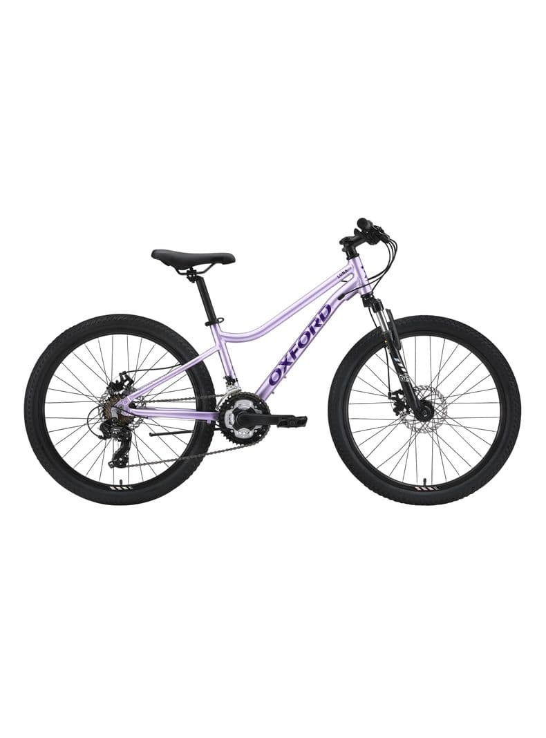 Bicicleta Infantil Luna Suspension Aro 24" Morado