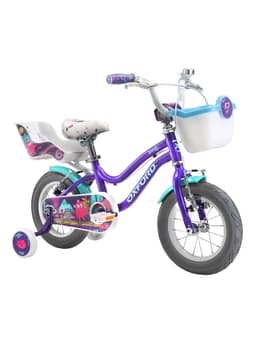 Bicicleta Infantil Beauty Aro 12" Nina Morado