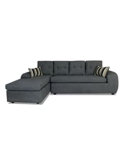 Sofa Seccional Houston Izquierdo Tela 5C Gris