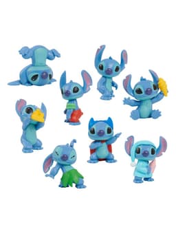 Set de 8 Figuras de Accion Stitch de Coleccion