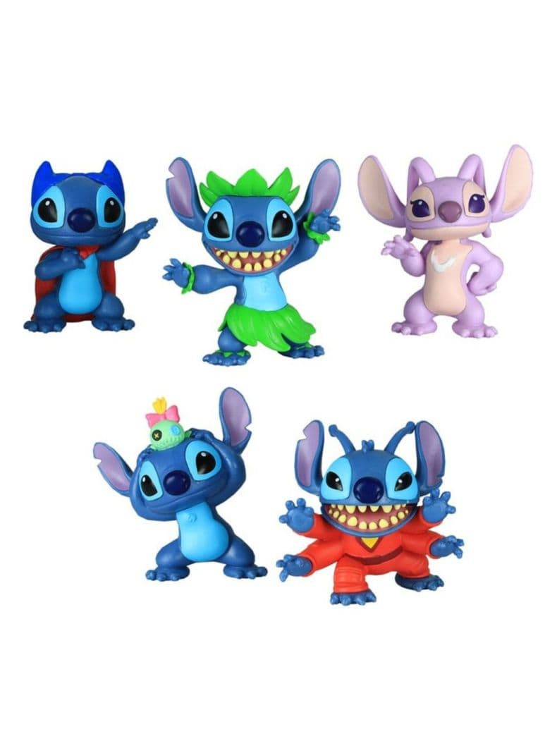 Set de 5 Figuras de Accion Stitch de Coleccion