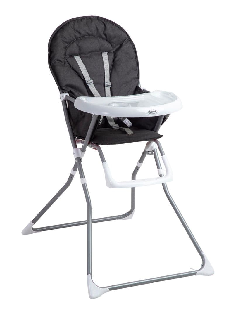 Silla de Comer Plegable Vectra Gris Bebesit