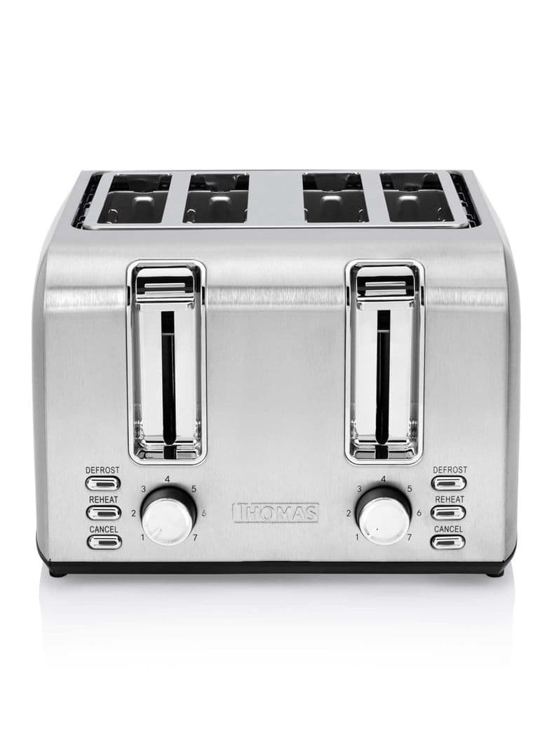Tostador Electrico 4 Rebanadas Acero Inox TH-133i