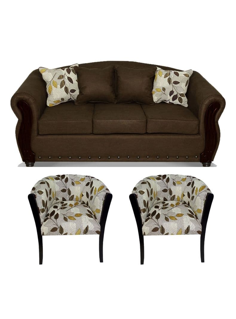 Living Bartolucci Tela 5 Cuerpos Cafe