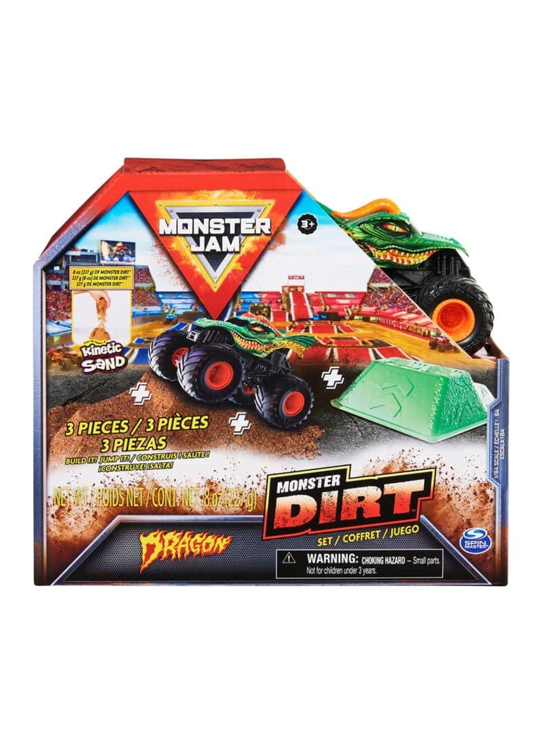 Set Vehiculo + Kinetic Sand