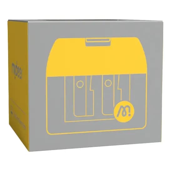 Sacapuntas Triple Mideer Con Deposito 3 Orificios Amarillo