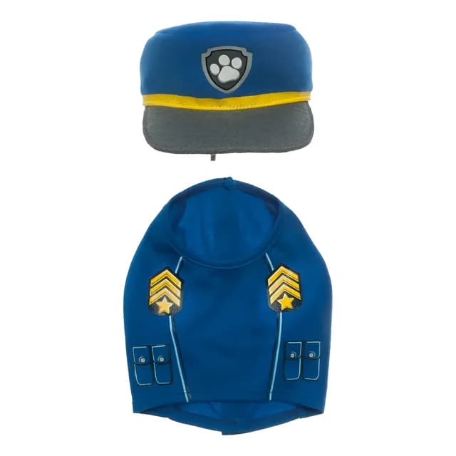 Set Chaleco Y Sombrero Azul Policia Chase Paw Patrol Build-a-Bear 21230