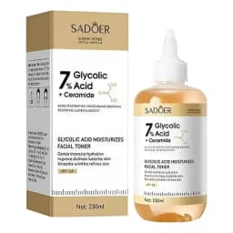 Glycolic Acid 7% Solucion Acido Glicolico + Ceramidas 230ml Todo Tipo De Piel Dia/noche