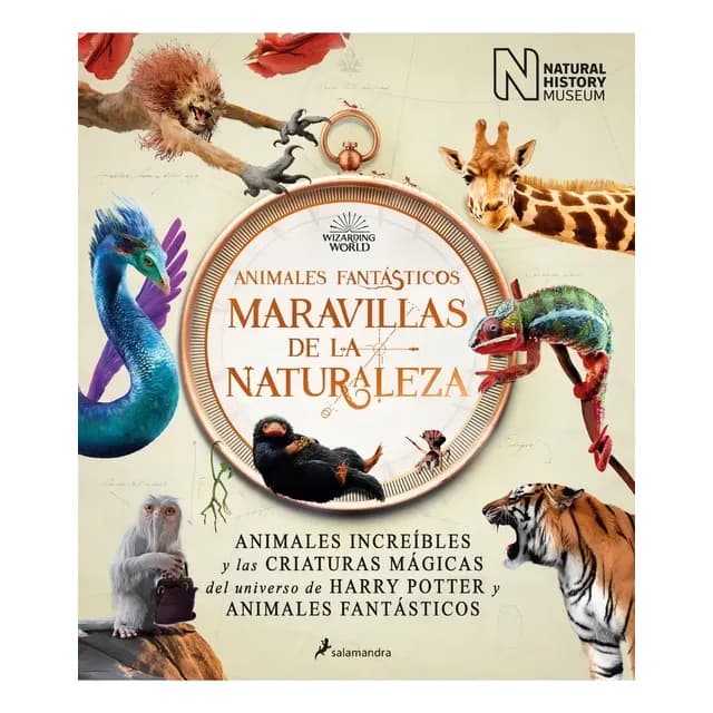 Libro Animales Fantasticos - Maravillas De La Naturale /056