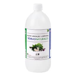 Aceite De Masajes Hierbas Naturales - 1 Litro