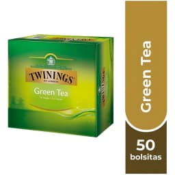 Twinings Te Verde Puro X 50 Bolsitas