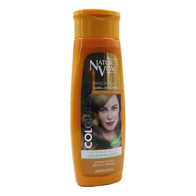 Mascarilla Henna Rubio Natur Vital
