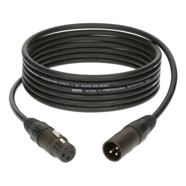 Cable De Microfono Klotz Xlr M1fm1k0500 5 Mts