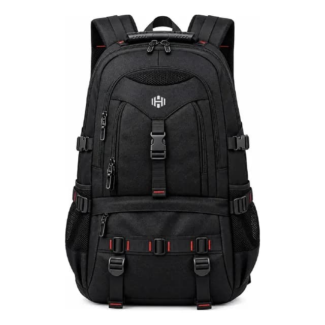 Mochila Notebook Outdoor Hardley Impermeable 35 lt Nylon Balistico - Negro
