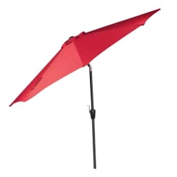 Quitasol Plegable Altura Ajustable Playa Uv Rojo