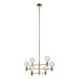 Lampara Colgante Capital Bronce