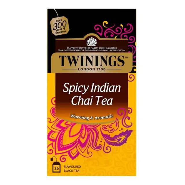Twinings Voyage Indian Chai, 25 Bolsitas De Te, Equilibrado