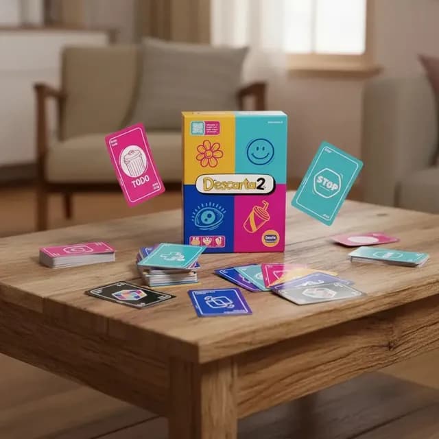 Juego De Mesa - Descarta2 Dactic