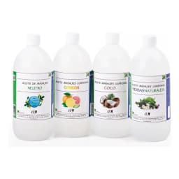 Aceite De Masajes Pack #9 De 4 Fragancias - 4 Litros