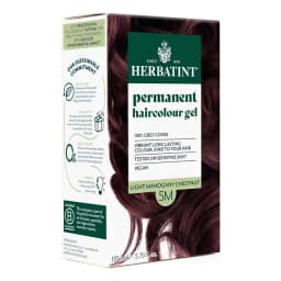 Tintura Permanente Cabello Herbatint Castano Claro Caoba Sin Amoniaco