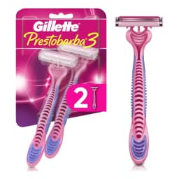 Pack X2 Uds Maquina Afeitar Mujer Gillette Prestobarba3
