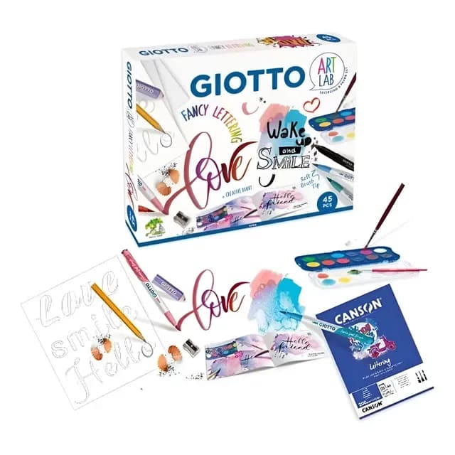 Set Art Lab Giotto Fancy Lettering