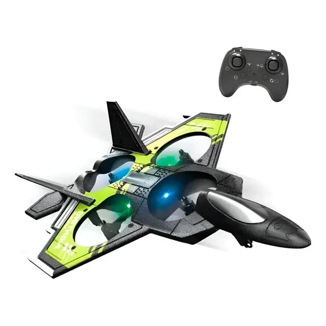 Juguete Avion A Control Remoto Verde