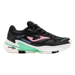 Zapatilla Padel Mujer Slam 25 Negro Joma