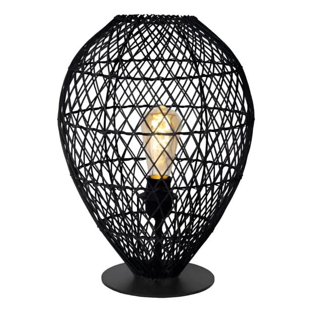 Lampara De Mesa Kenjiro 1xe27 Negro