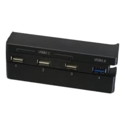 Dobe Hub Usb 4 Puertos Para Ps4 - Expande Conexiones Negro