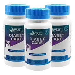 Diabet Care Fnl 3 Frascos 180 Caps 3x60. Azucar Glucosa
